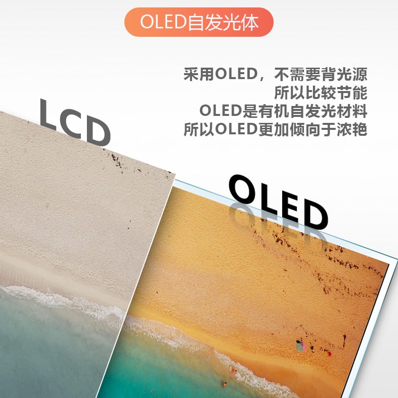 55寸OLED透明拼接显示单元